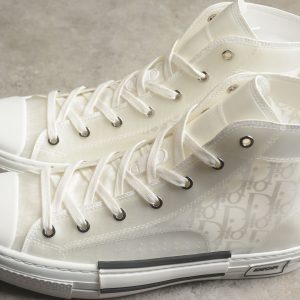 B23 Oblique Top Sneakers Blanche