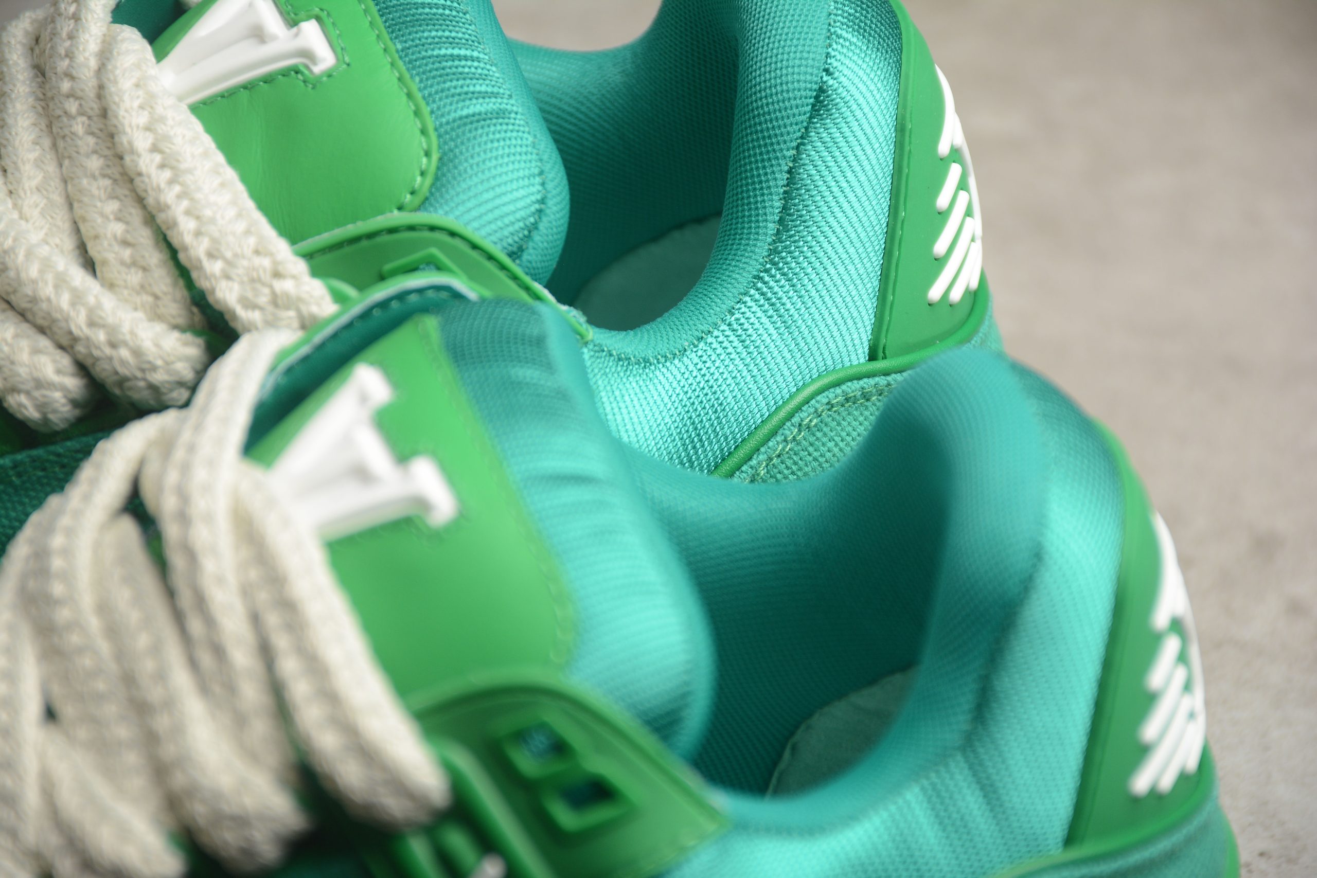 Sneaker LV Trainer Verte – Image 2